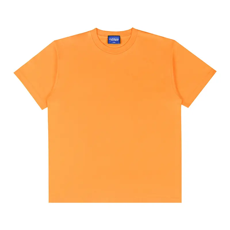 Unf Heavyweight Pure Cotton T-Shirt Spring Summer Loose Off Shoulder