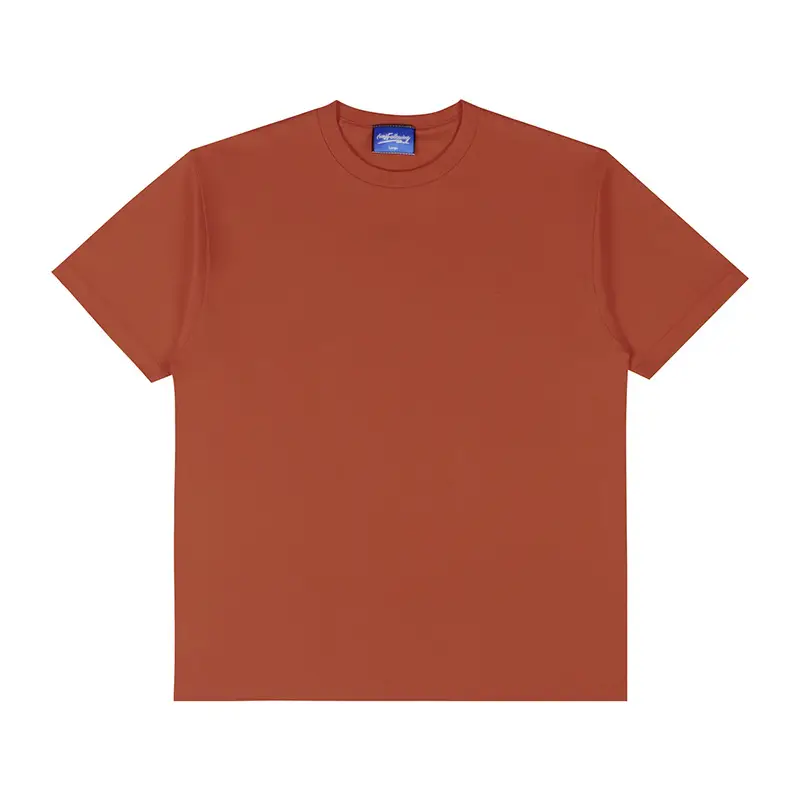Unf Heavyweight Pure Cotton T-Shirt Spring Summer Loose Off Shoulder