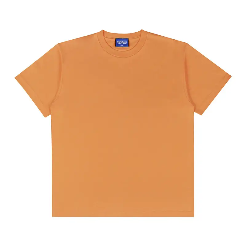 Unf Heavyweight Pure Cotton T-Shirt Spring Summer Loose Off Shoulder