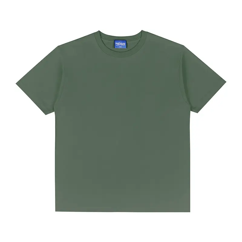 Unf Heavyweight Pure Cotton T-Shirt Spring Summer Loose Off Shoulder