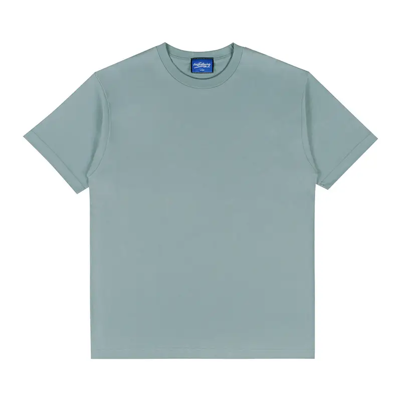 Unf Heavyweight Pure Cotton T-Shirt Spring Summer Loose Off Shoulder