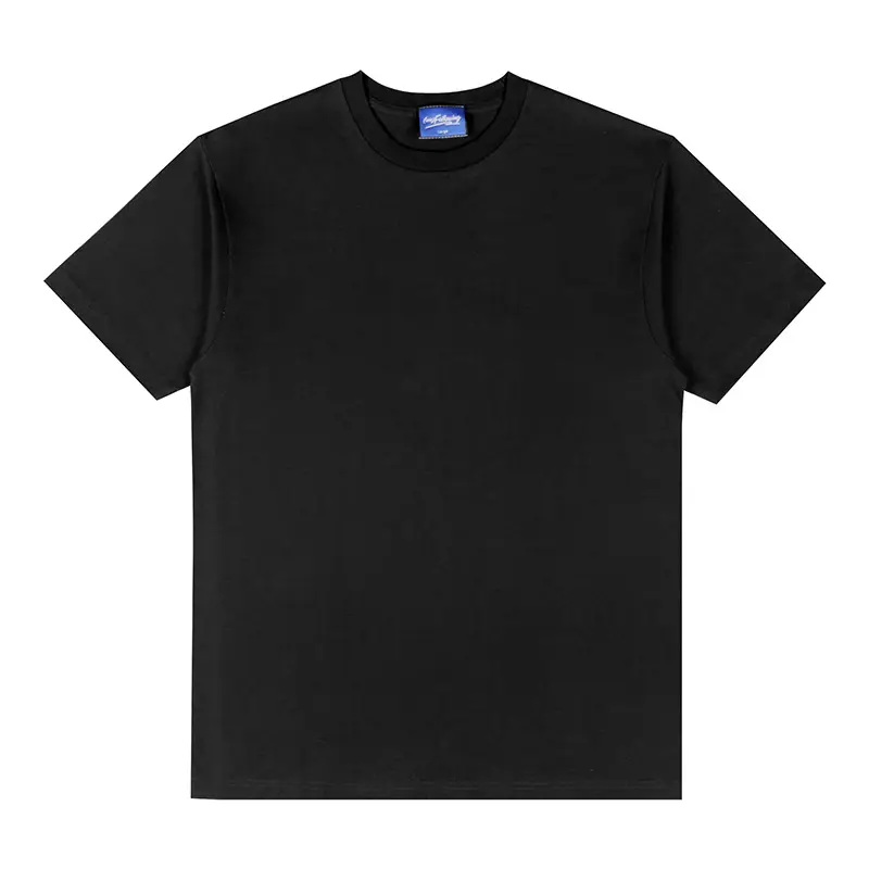 Unf Heavyweight Pure Cotton T-Shirt Spring Summer Loose Off Shoulder