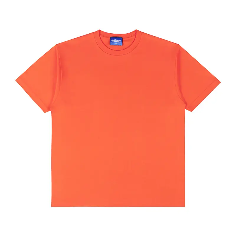 Unf Heavyweight Pure Cotton T-Shirt Spring Summer Loose Off Shoulder