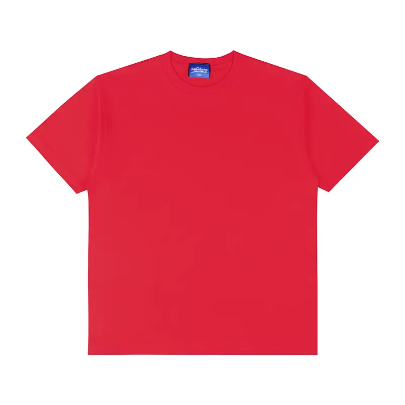 Unf Heavyweight Pure Cotton T-Shirt Spring Summer Loose Off Shoulder