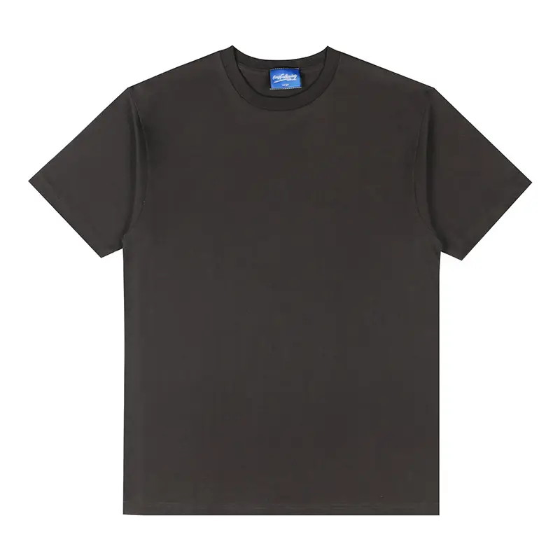 Unf Heavyweight Pure Cotton T-Shirt Spring Summer Loose Off Shoulder