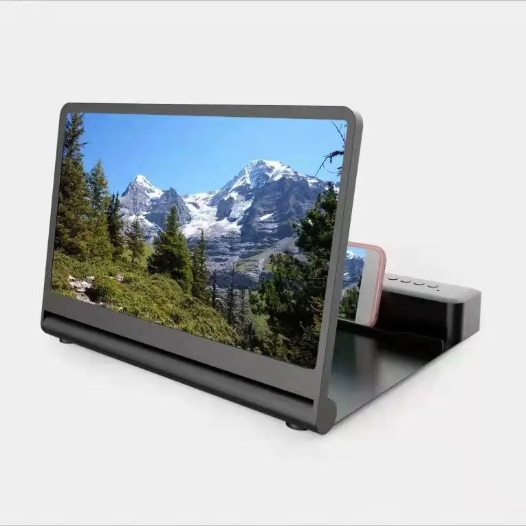 12inch 3D Bluetooth Screen Amplifier with Iron Man Design - Image 2