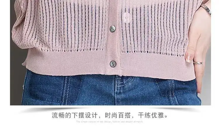 Women's 2022 Knitted Cardigan Summer Sunscreen Sleeve — feature 8