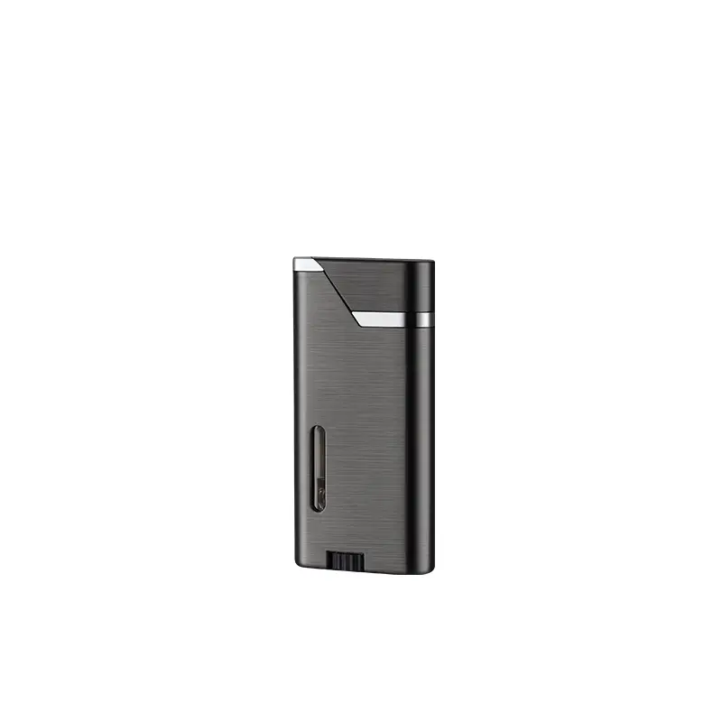 Men's Gold Direct Injection Lighter with Blue Flame - Image 14