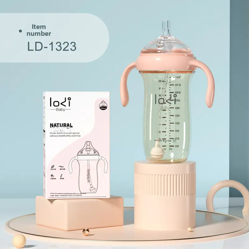 Newborn Baby Bottle PPSU One-Bite Suction - Image 2