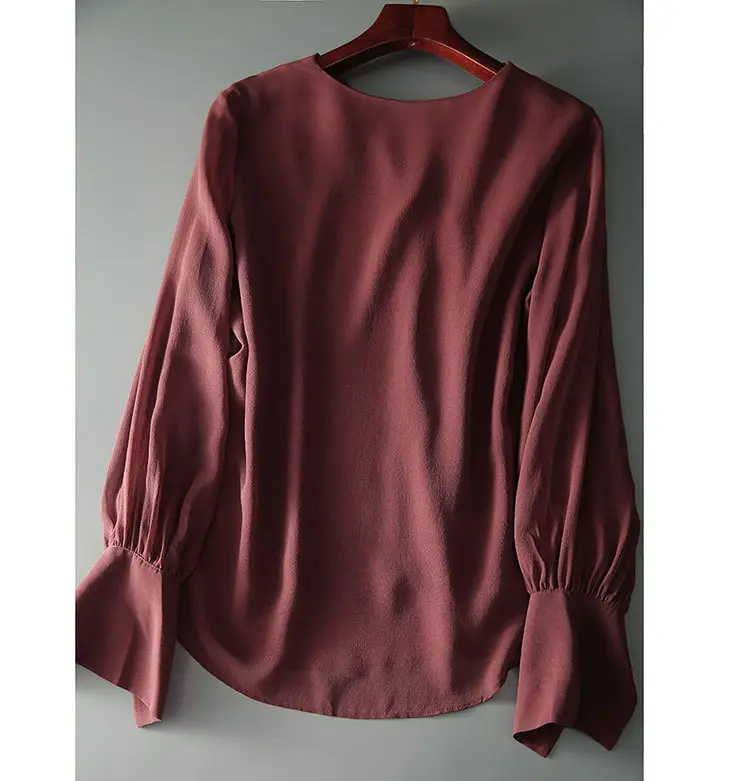 2023 French Style Green Double Layer Shirt — feature 9