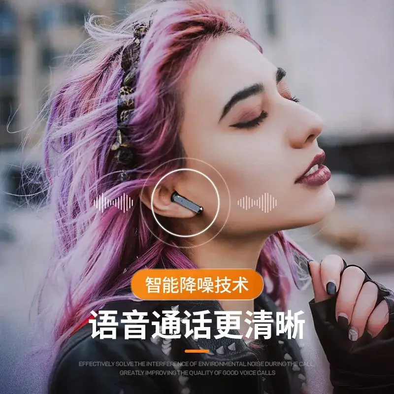 Cross-Border T26 Bluetooth Headset with Smart Display - Image 4