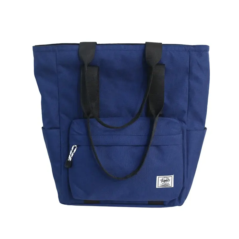 Men's Black Satchel Shoulder Bag Large Capacity Oxford Fabric - Image 3
