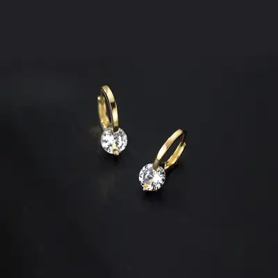 Elegant Short Ear Buckle Earrings for Women - Image 6