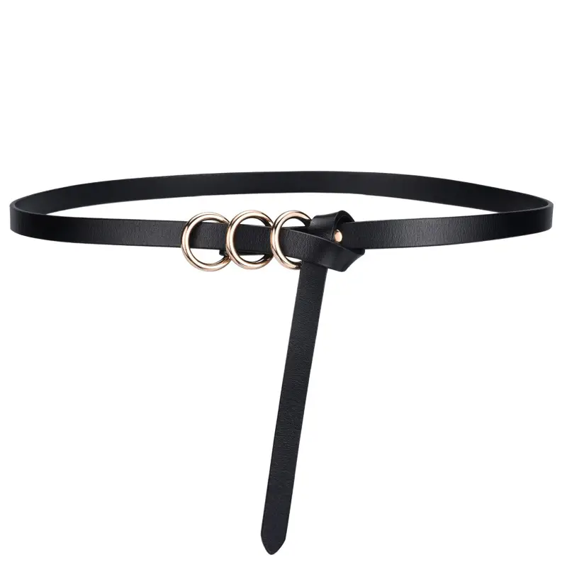White Photo Frame Belt for Women 110cm - Image 10