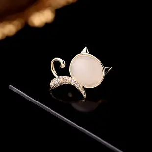 Japanese Style Hollow Out Zircon Pearl Brooch Accessory — feature 21
