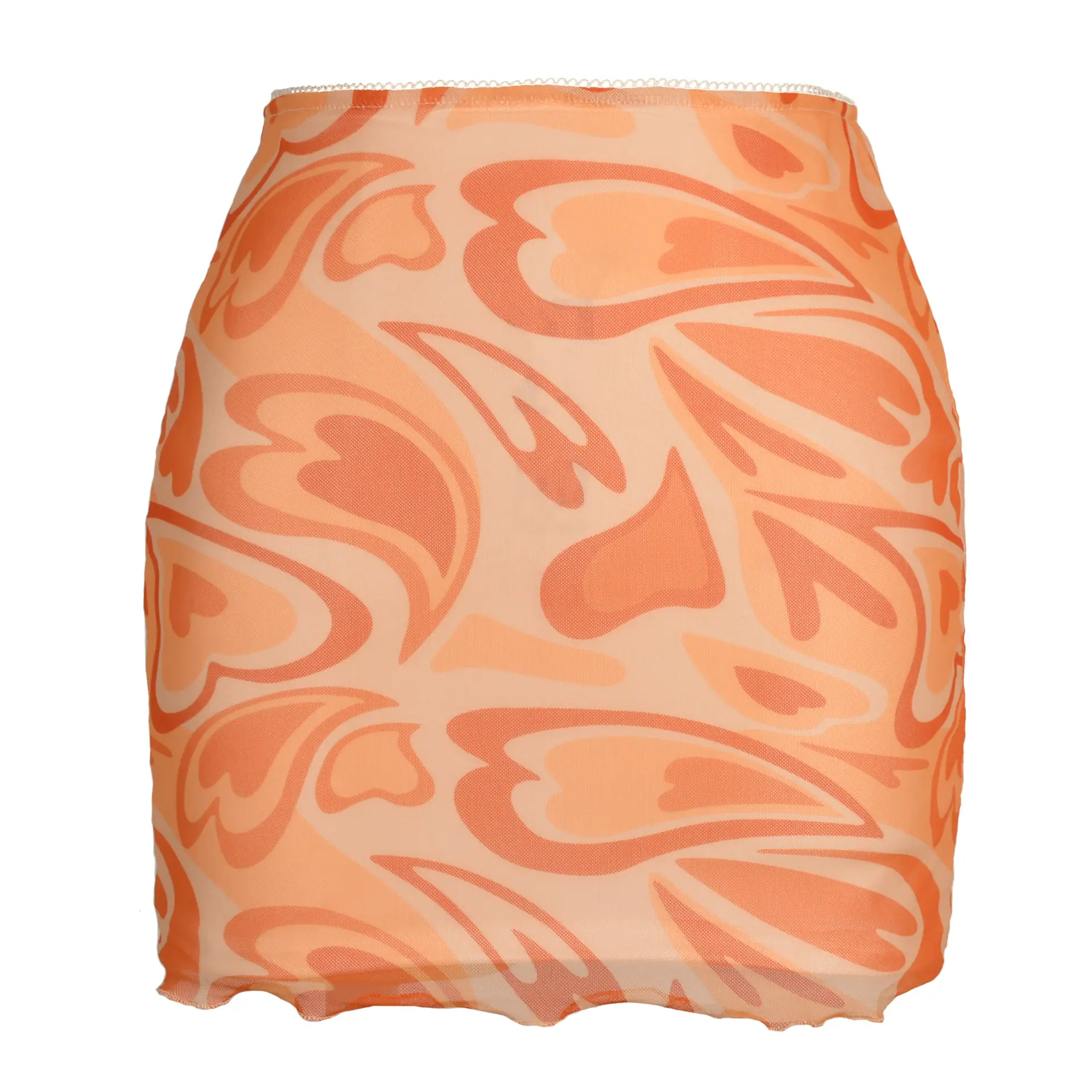 2023 Printed Mesh Skirt High Waist Slim Fit Women - Image 10