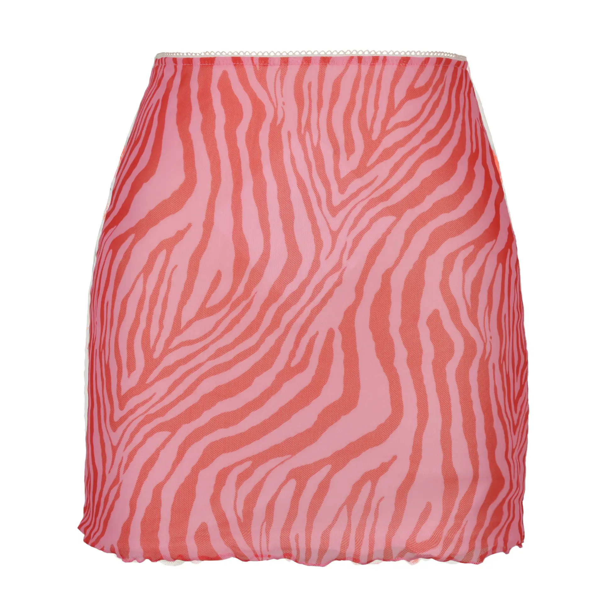 2023 Printed Mesh Skirt High Waist Slim Fit Women - Image 13