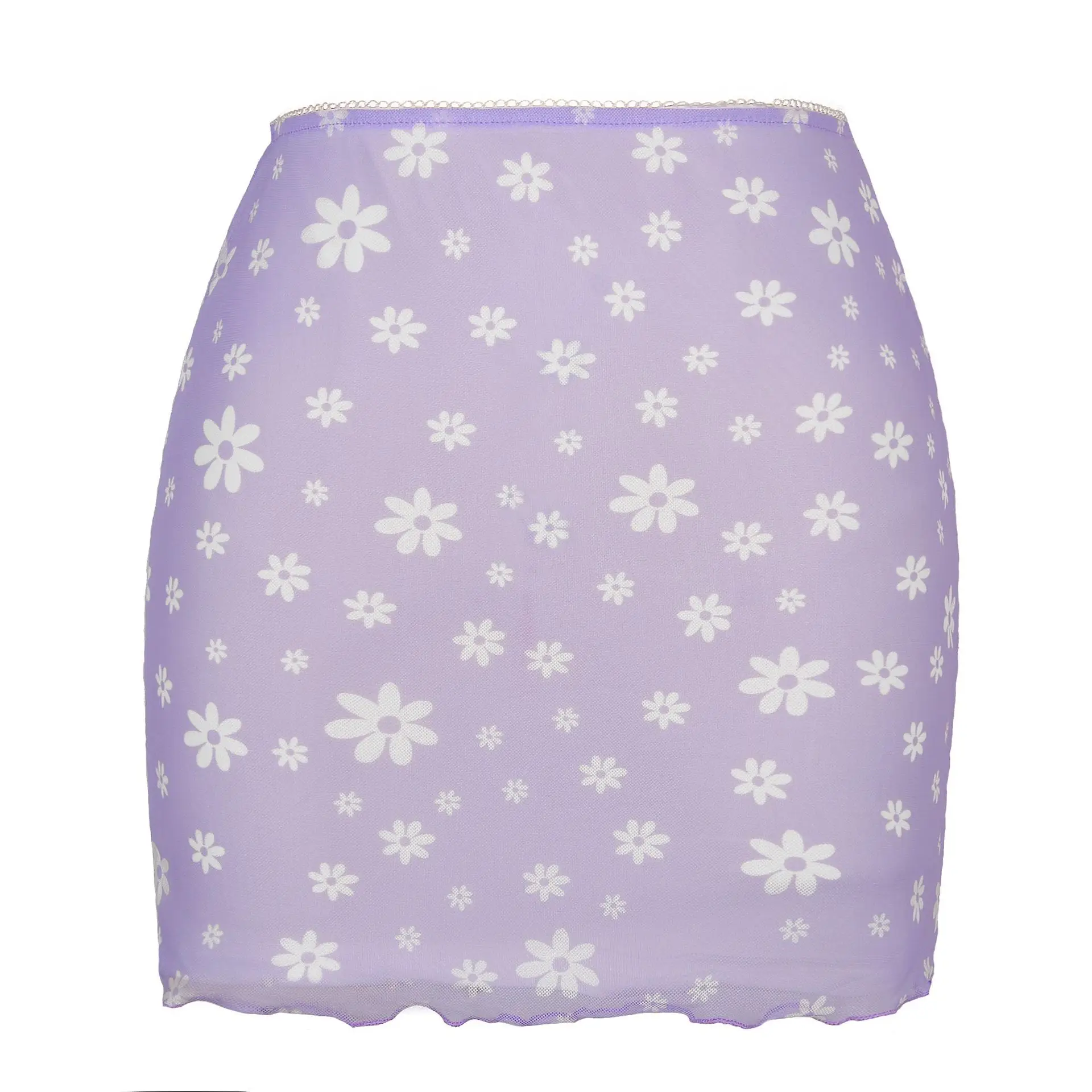 2023 Printed Mesh Skirt High Waist Slim Fit Women - Image 14