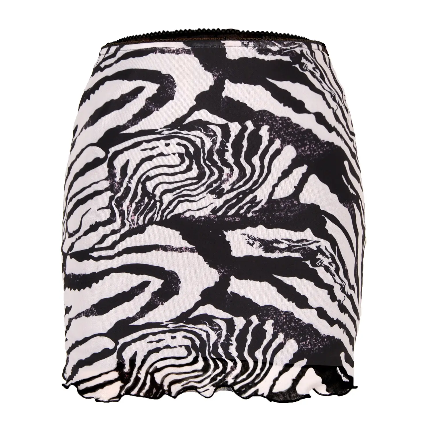 2023 Printed Mesh Skirt High Waist Slim Fit Women - Image 8