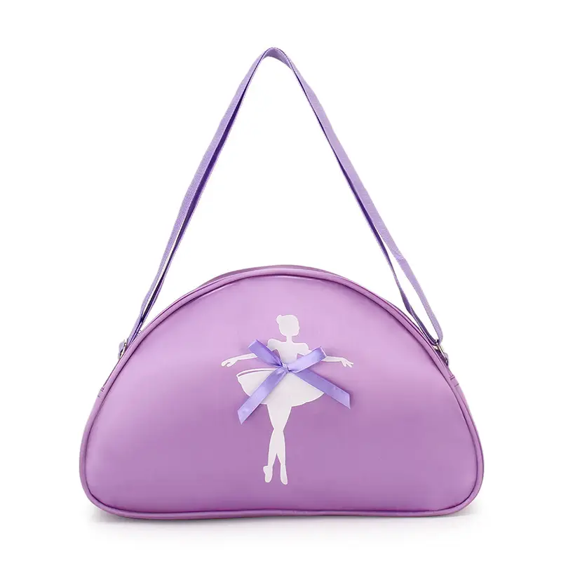 Pink Ballet Print Dance Bag for Girls - Image 3