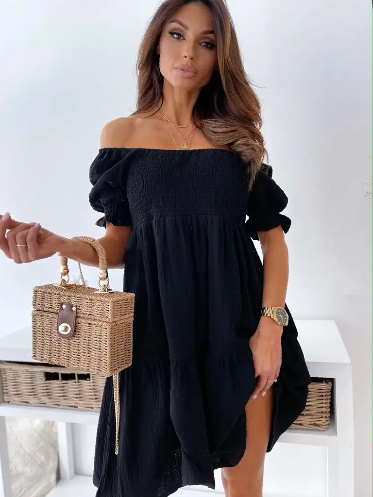 Summer Backless One Shoulder Long Dress Beige - Image 2