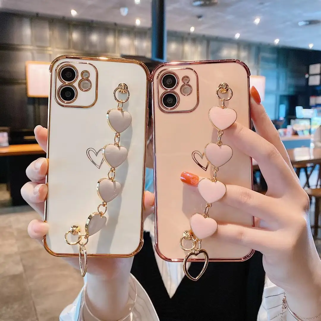 Electroplated Pearl Bracelet for iPhone 13/7 Plus - Image 10