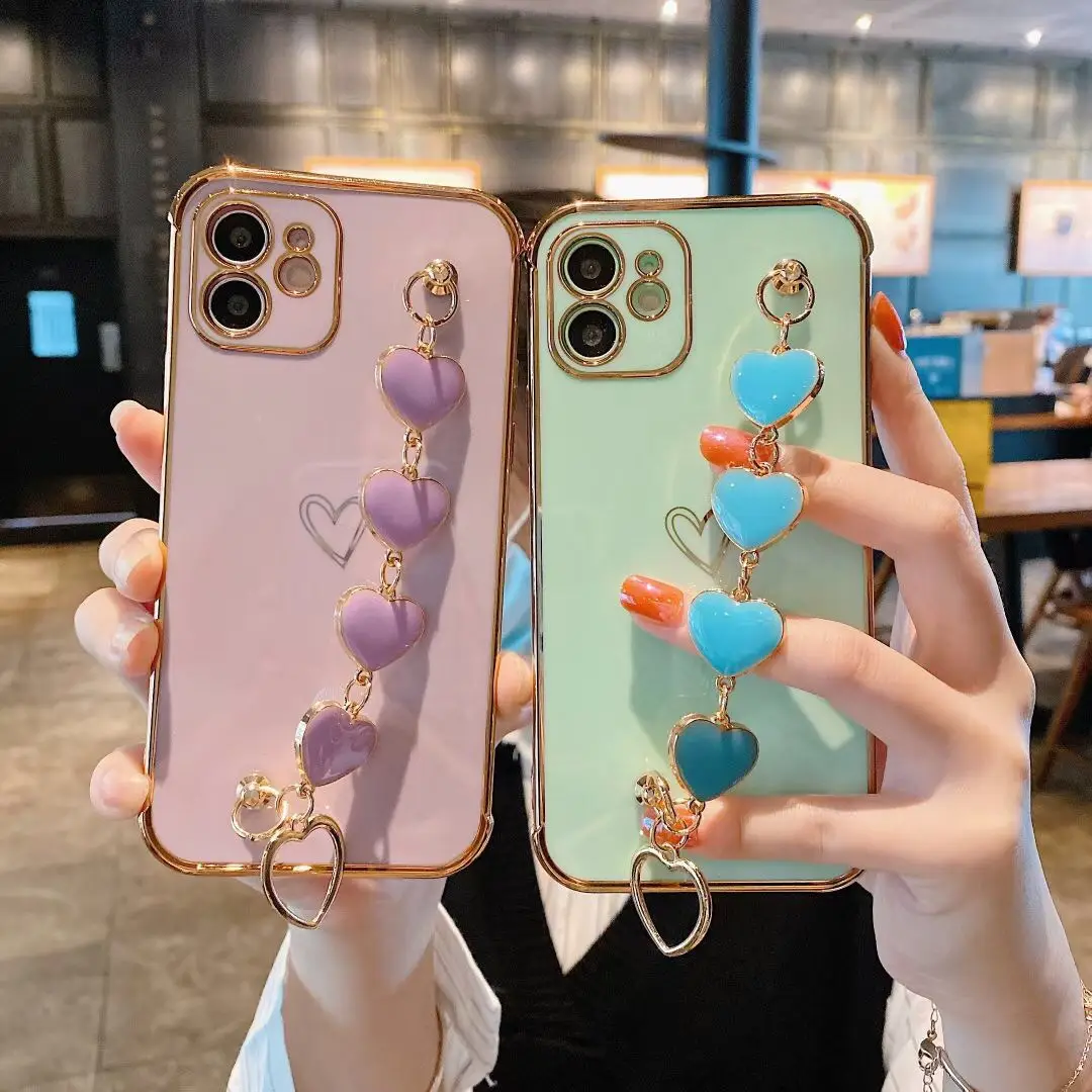 Electroplated Pearl Bracelet for iPhone 13/7 Plus - Image 11