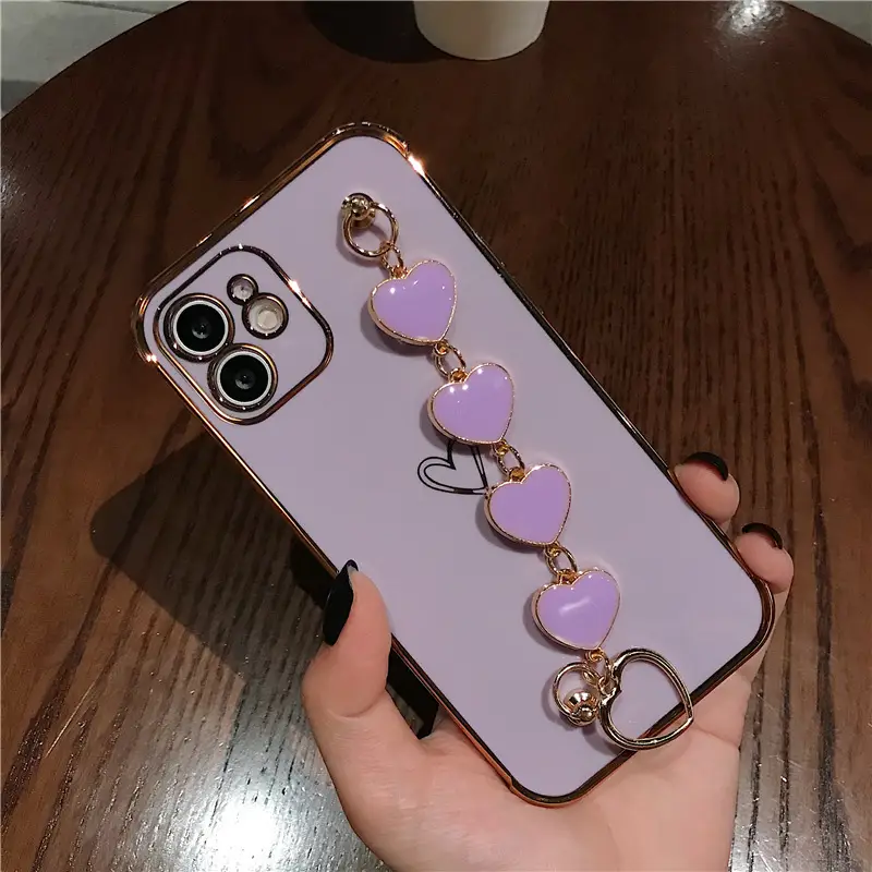 Electroplated Pearl Bracelet for iPhone 13/7 Plus - Image 2