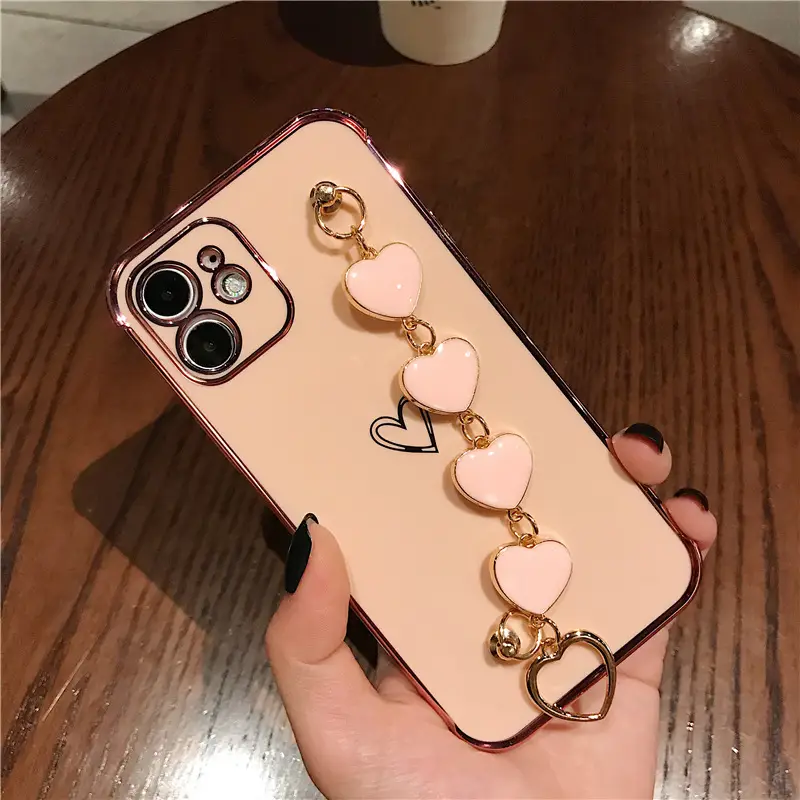 Electroplated Pearl Bracelet for iPhone 13/7 Plus - Image 4