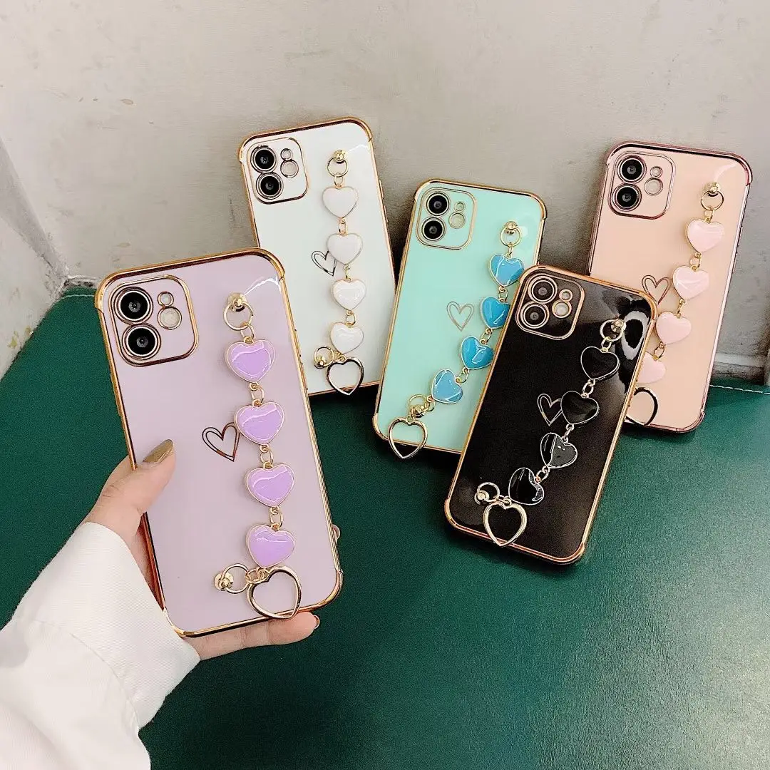 Electroplated Pearl Bracelet for iPhone 13/7 Plus - Image 5