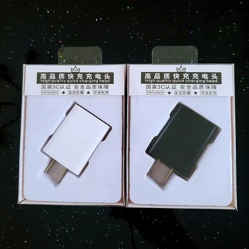 3C Certified Fast USB-C Charging Head 5V2A White Black - Image 13
