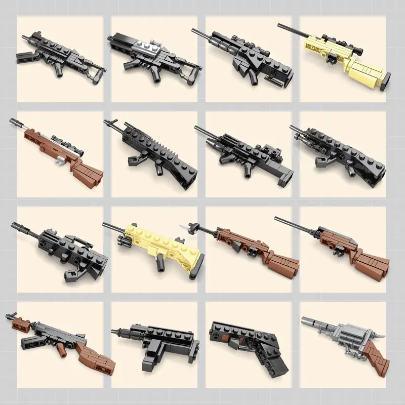 Kaizhi AR-19 Mini Chicken 16-in-1 Mauser Gun Model - Image 3