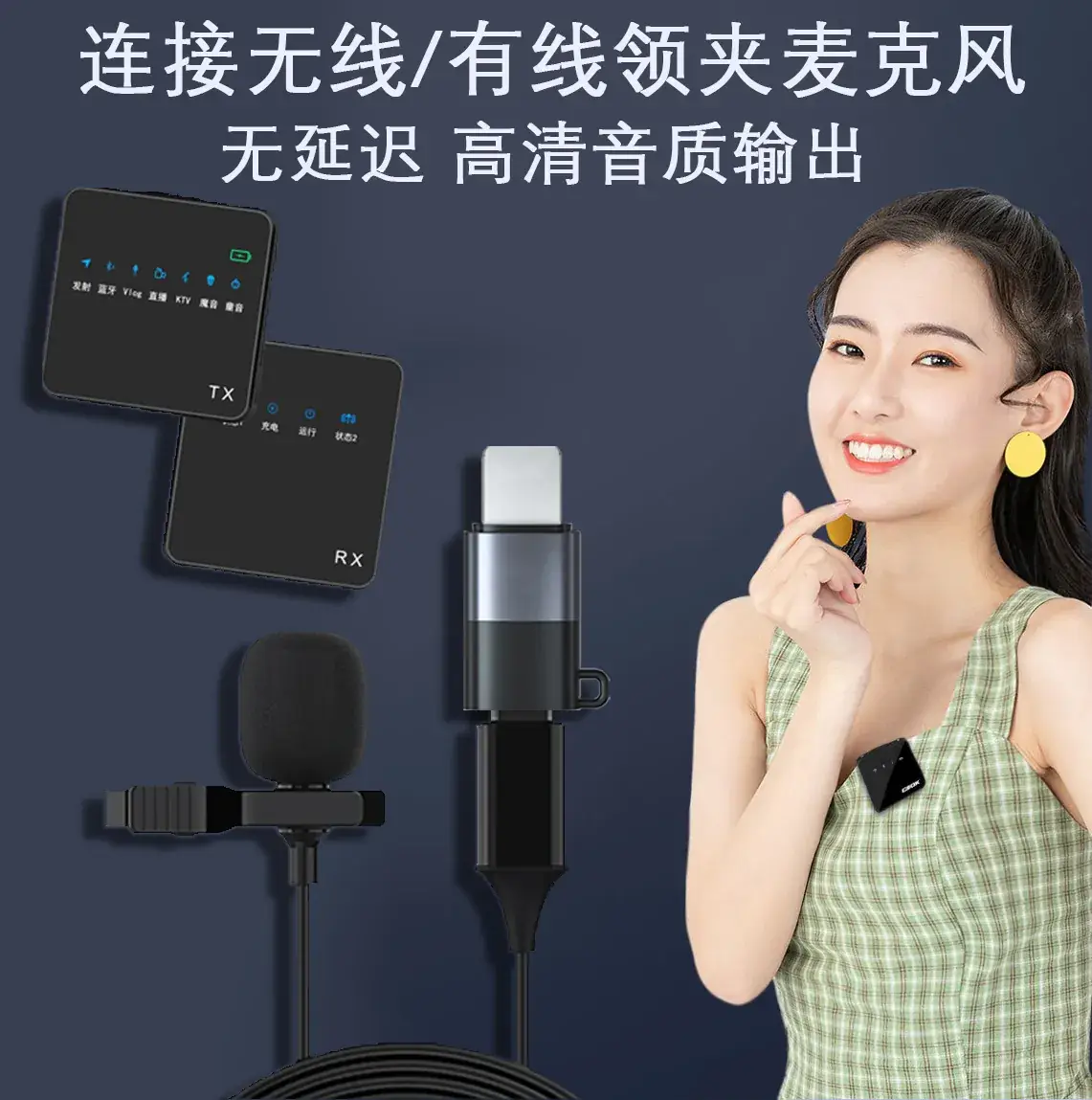 Apple OTG Adapter with Audio & Microphone for iPhone - Image 4