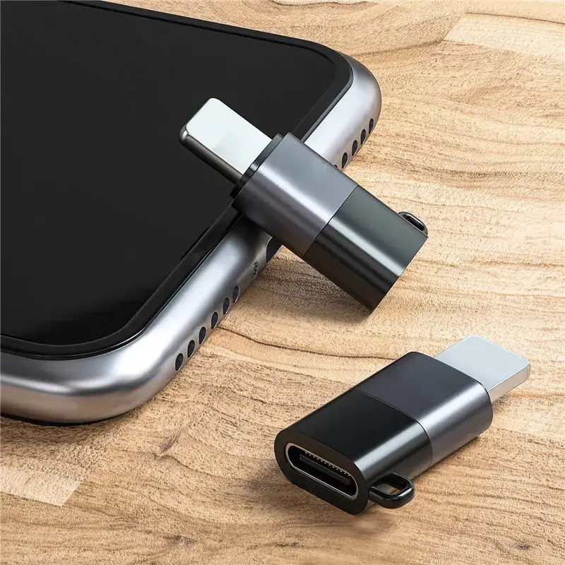 Apple OTG Adapter with Audio & Microphone for iPhone - Image 5