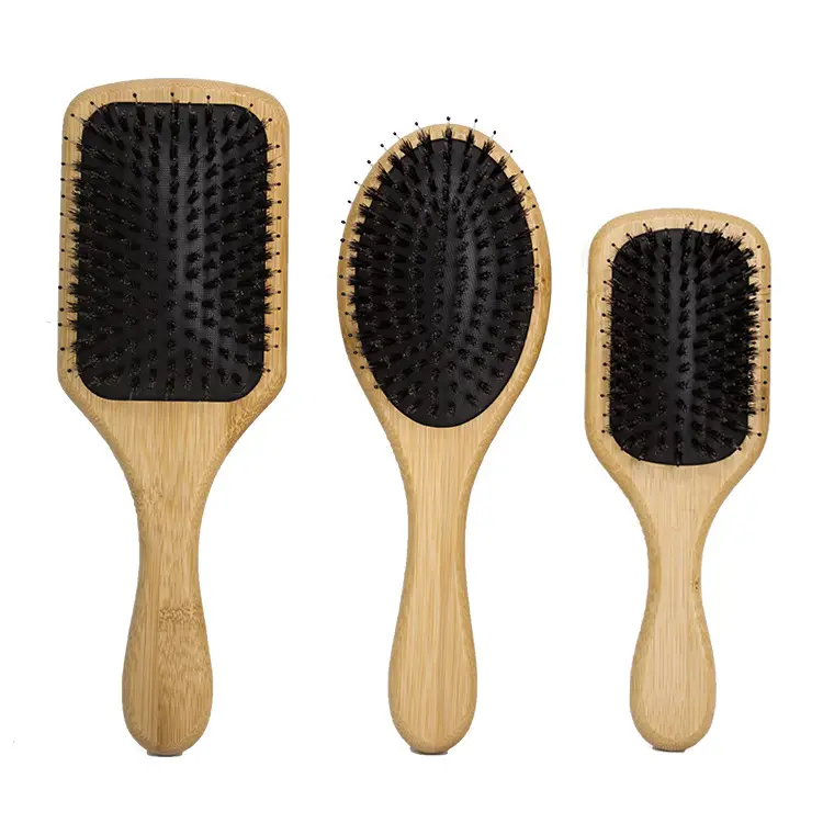 Bamboo Hair Comb with Smooth Texture for Scalp Massage - Image 8