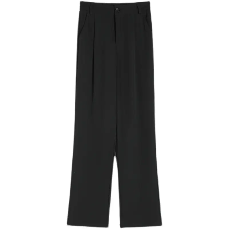 White Loose Waist Wide Leg Pants Women Spring Autumn - Image 15