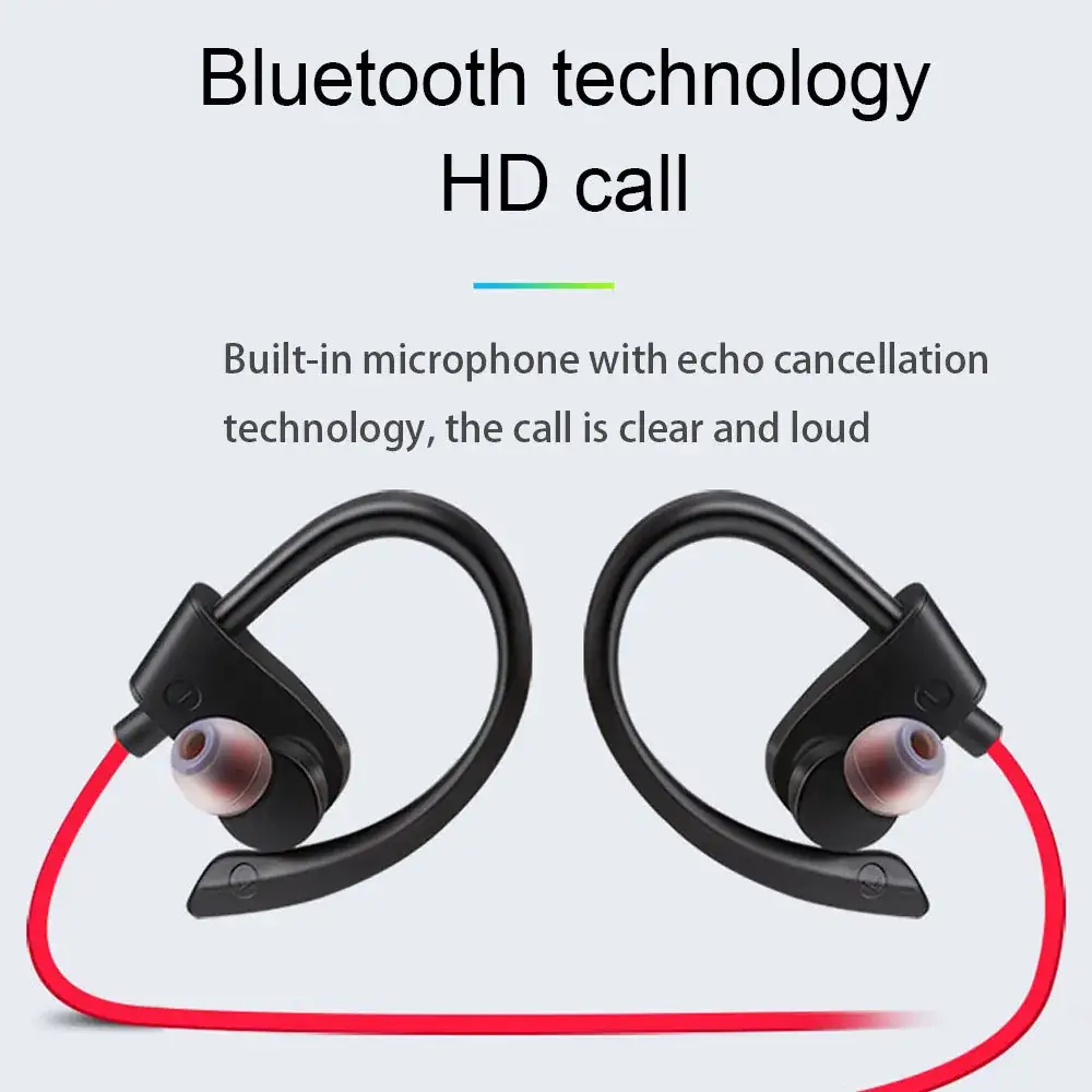 Wireless Cross-Border Neck-Hanging Bluetooth Earbuds Waterproof Sweat Proof - Image 6
