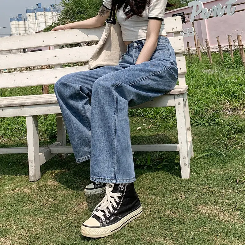 Vintage Jeans Women High Waist Slimming Summer 2021 - Image 11