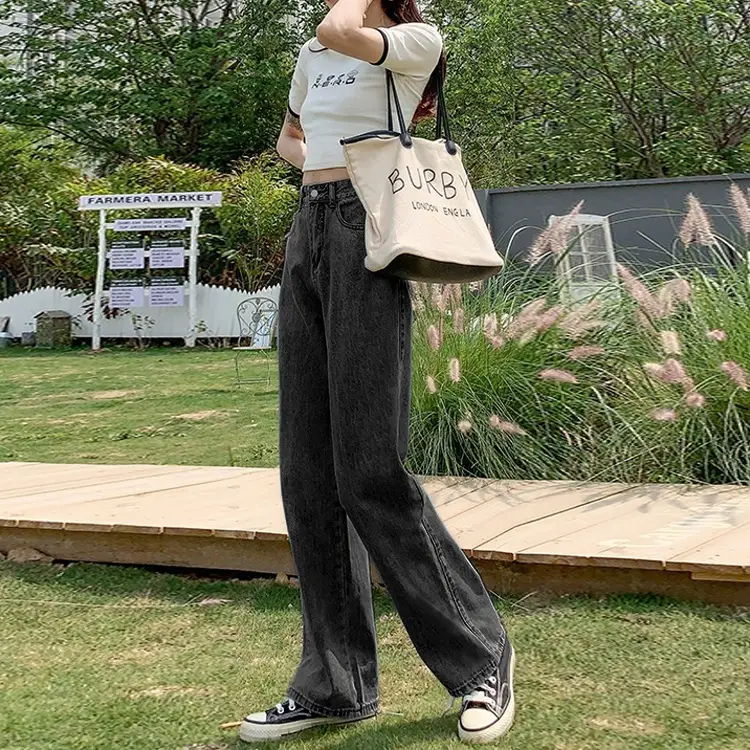Vintage Jeans Women High Waist Slimming Summer 2021 - Image 3