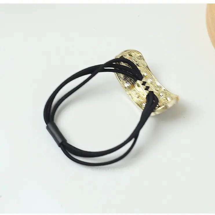 Korean Dongdaemun Rhinestone Hair Ring for Women - Image 6
