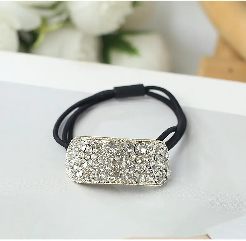 Korean Dongdaemun Rhinestone Hair Ring for Women — feature 11