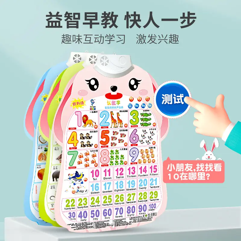 Baby English Letter Wall Sticker for Kids Learning