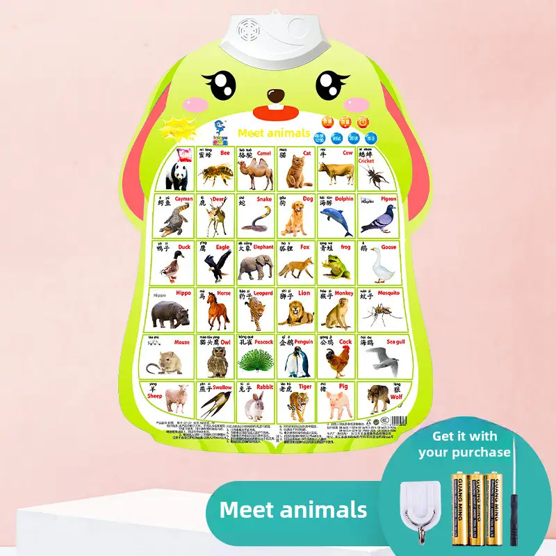 Baby English Letter Wall Sticker for Kids Learning