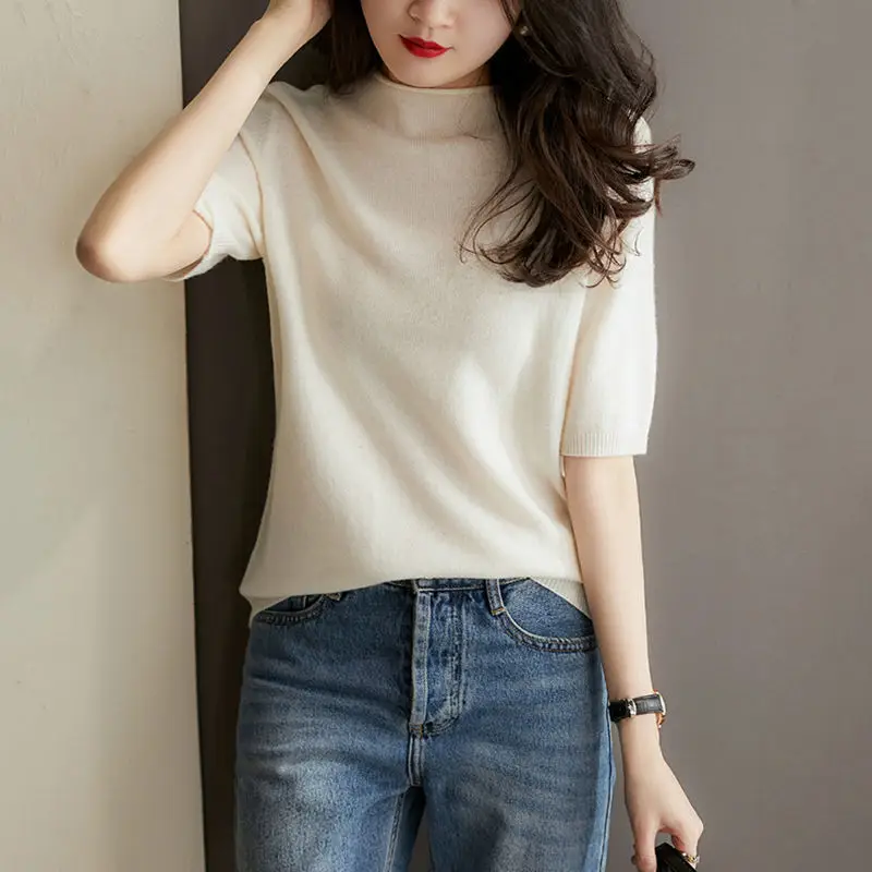 Women's 2023 Summer New Soul Collar Top - Image 7