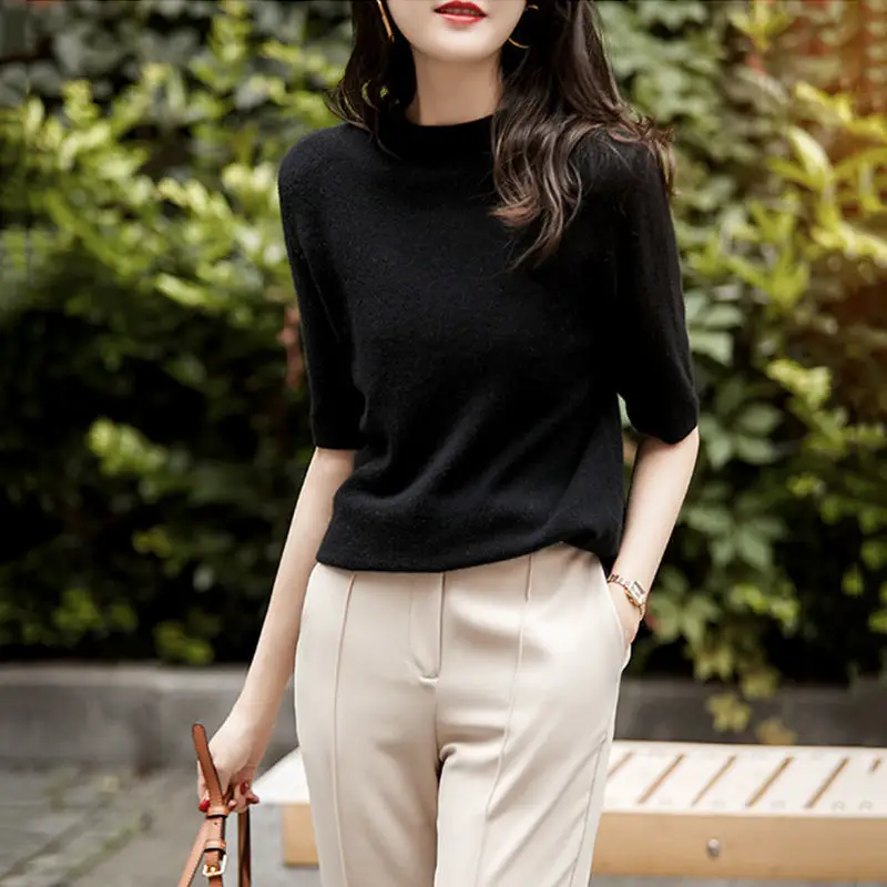 Women's 2023 Summer New Soul Collar Top — feature 10