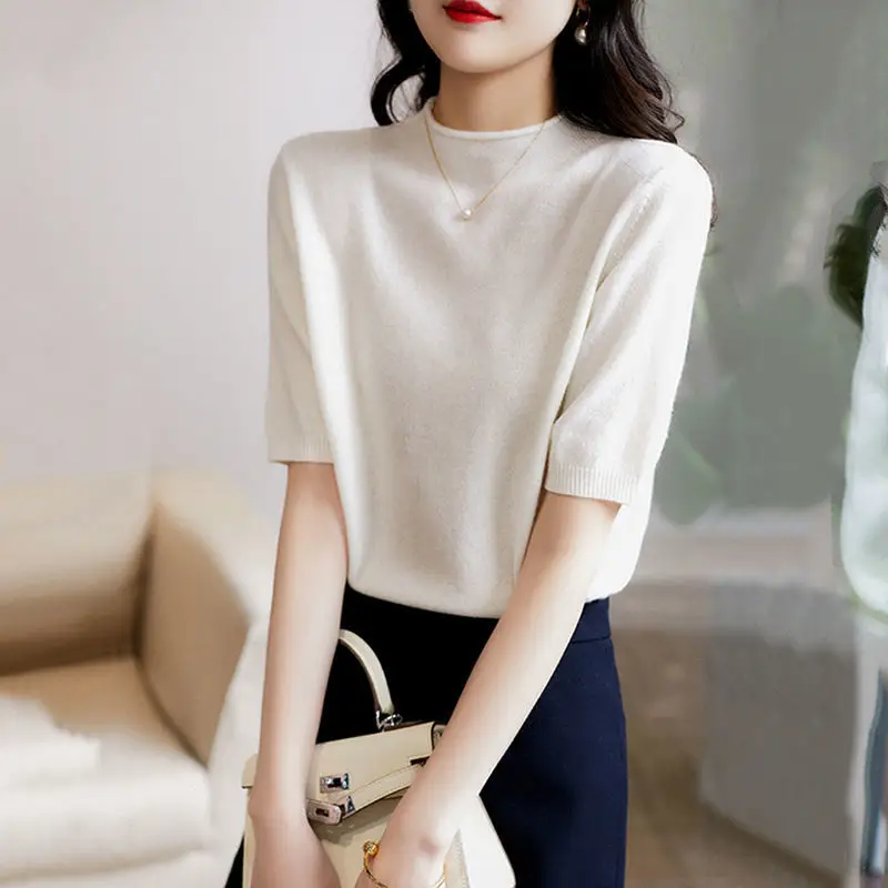Women's 2023 Summer New Soul Collar Top — feature 11