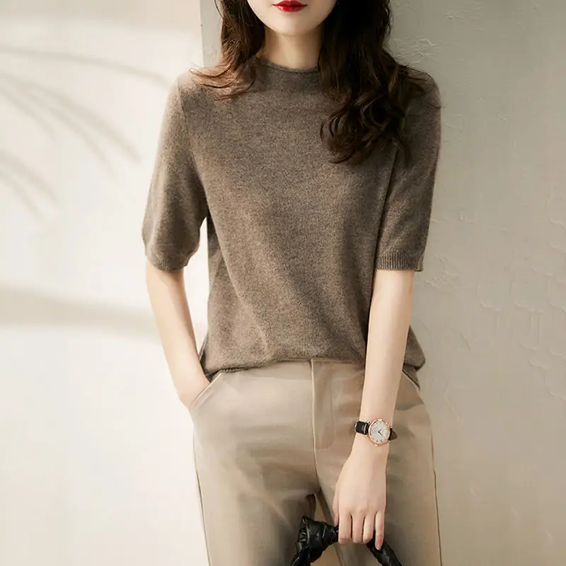 Women's 2023 Summer New Soul Collar Top — feature 2