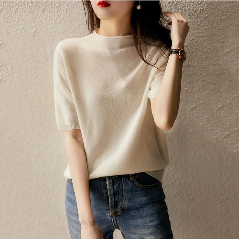 Women's 2023 Summer New Soul Collar Top — feature 4