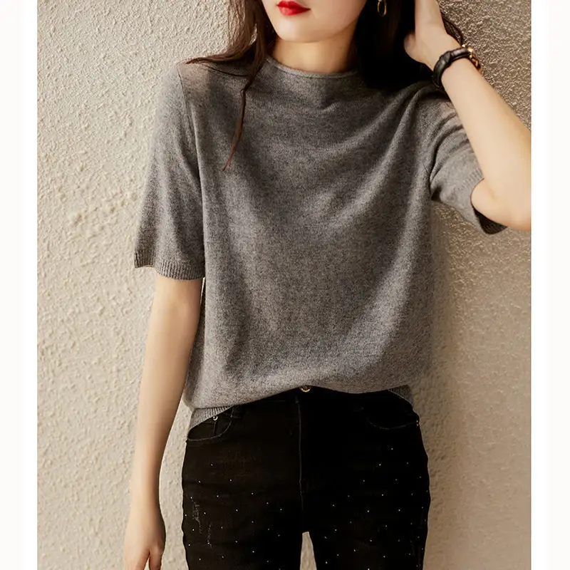 Women's 2023 Summer New Soul Collar Top — feature 6