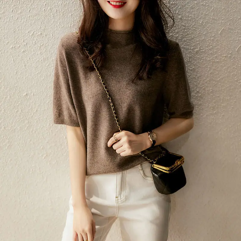 Women's 2023 Summer New Soul Collar Top — feature 7